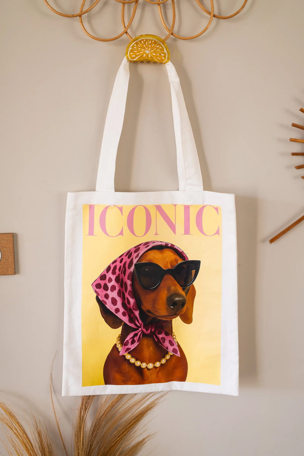 Tote-Bag Iconic dog