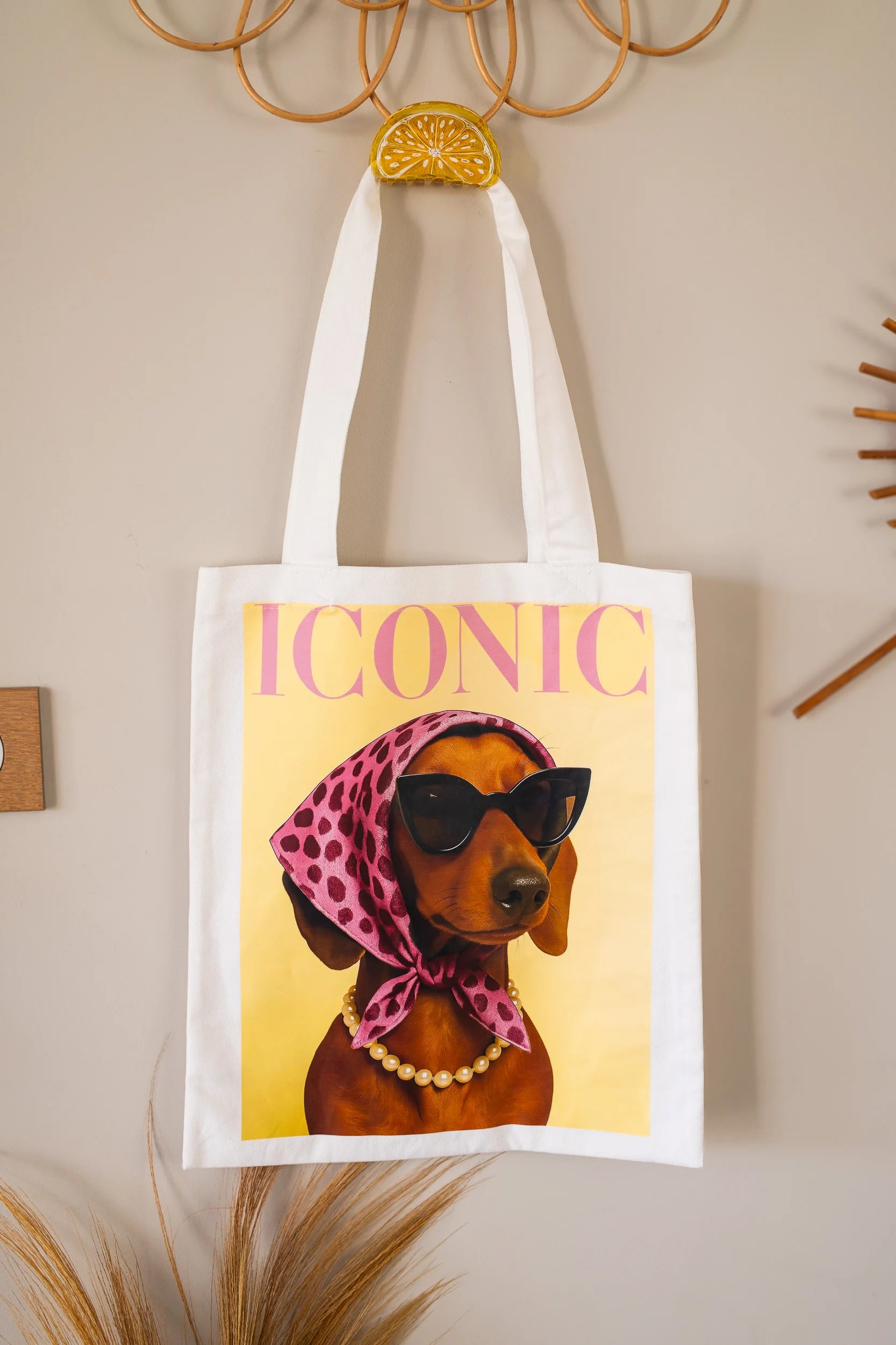 Tote-Bag Iconic dog