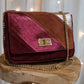 Sac à main Alizée bordeaux