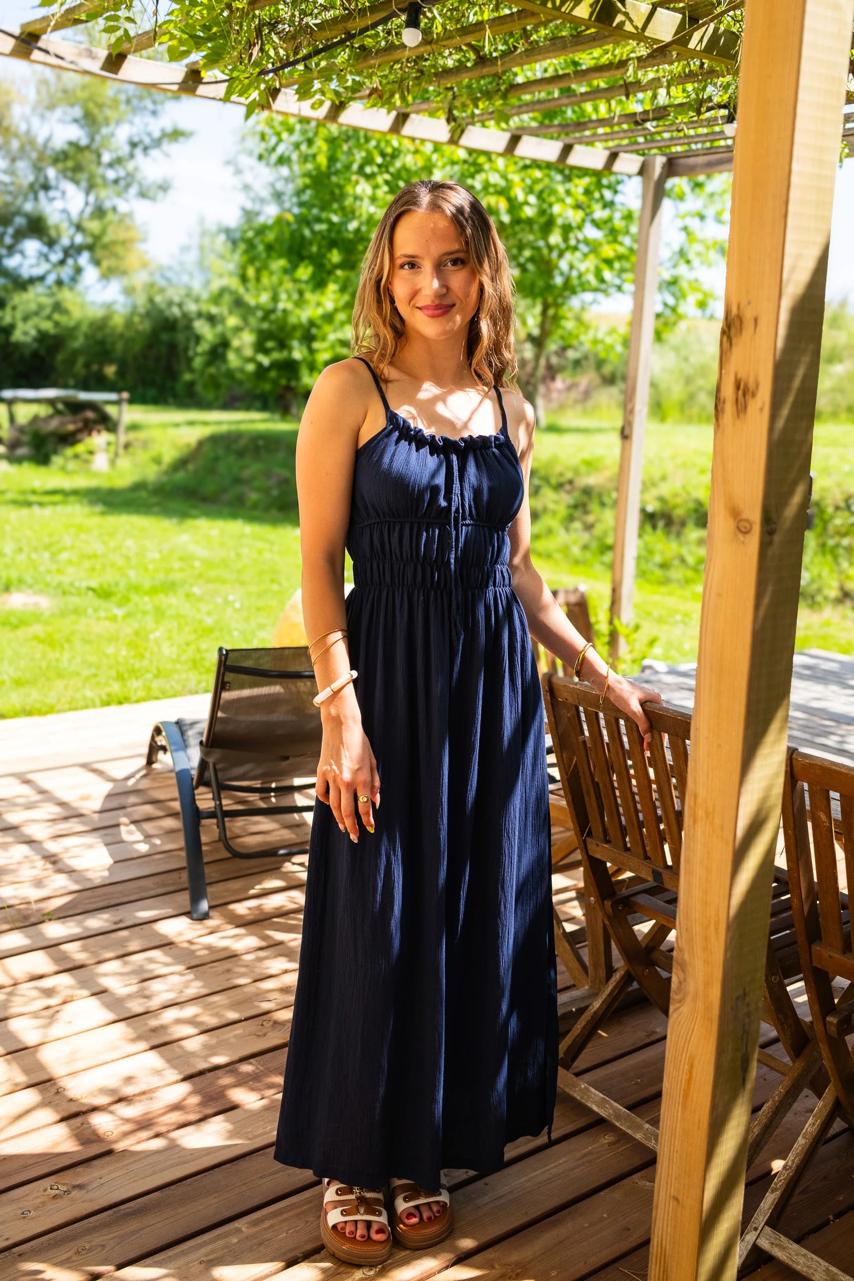 Robe Odette marine