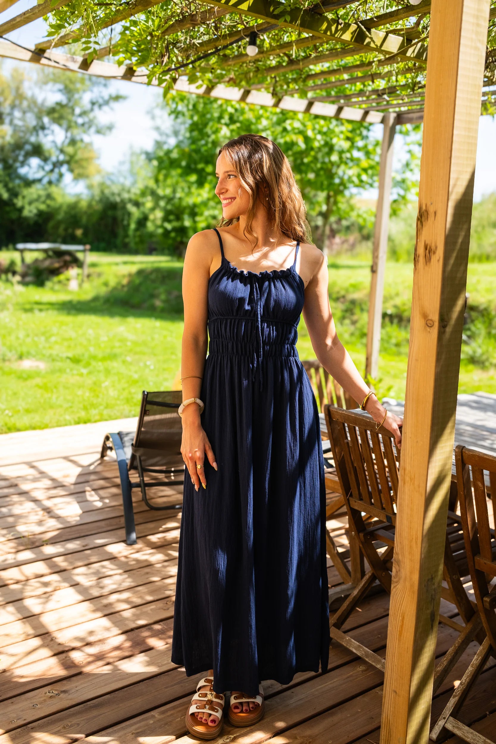 Robe Odette marine