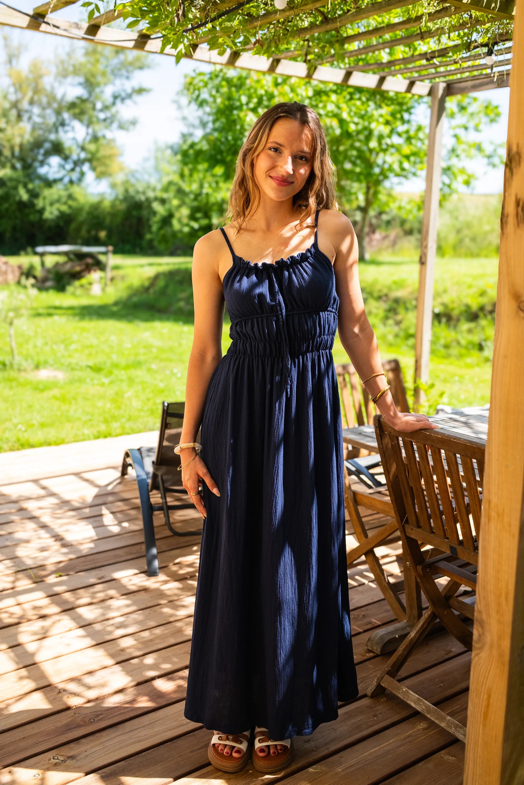 Robe Odette marine