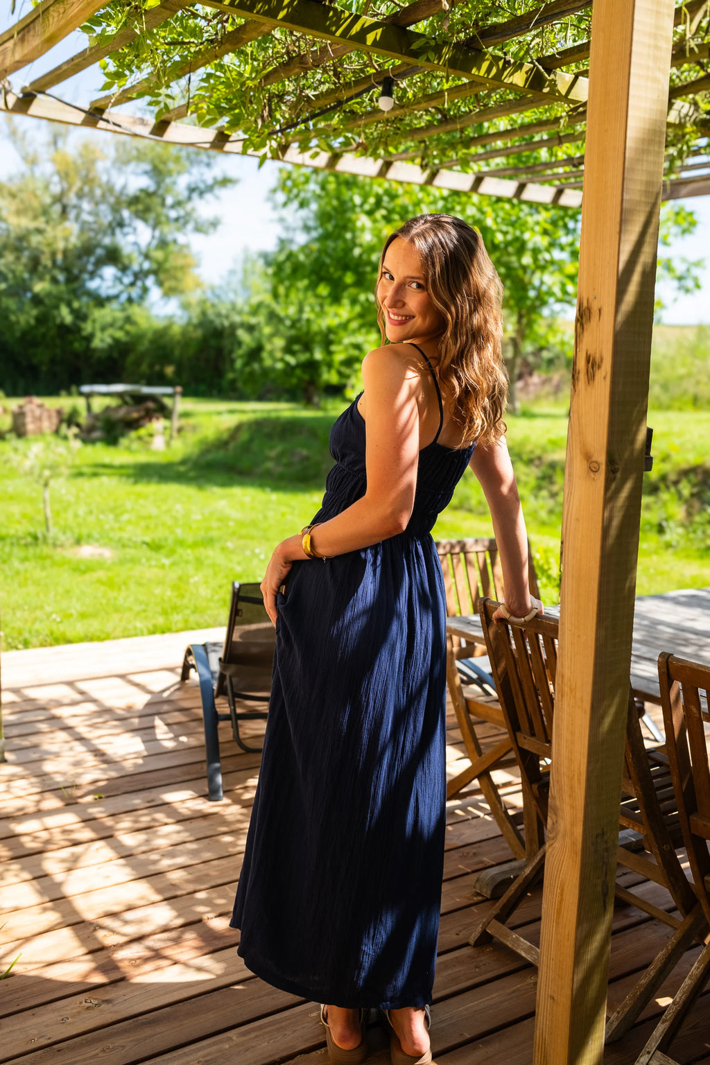Robe Odette marine