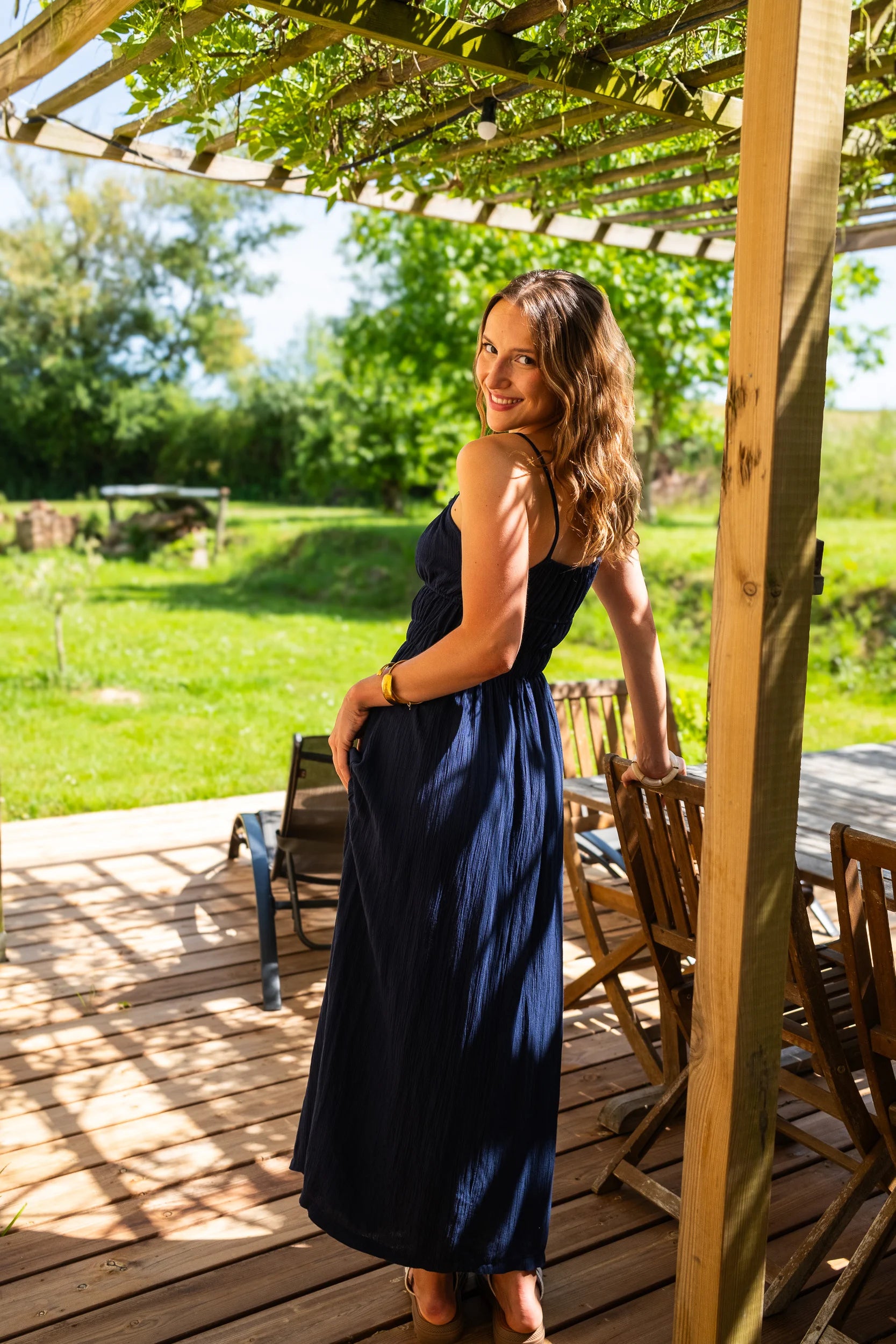 Robe Odette marine