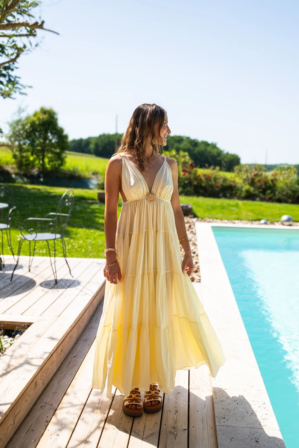 Robe Charline jaune