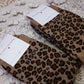 Chaussettes Bisou léopard taupe