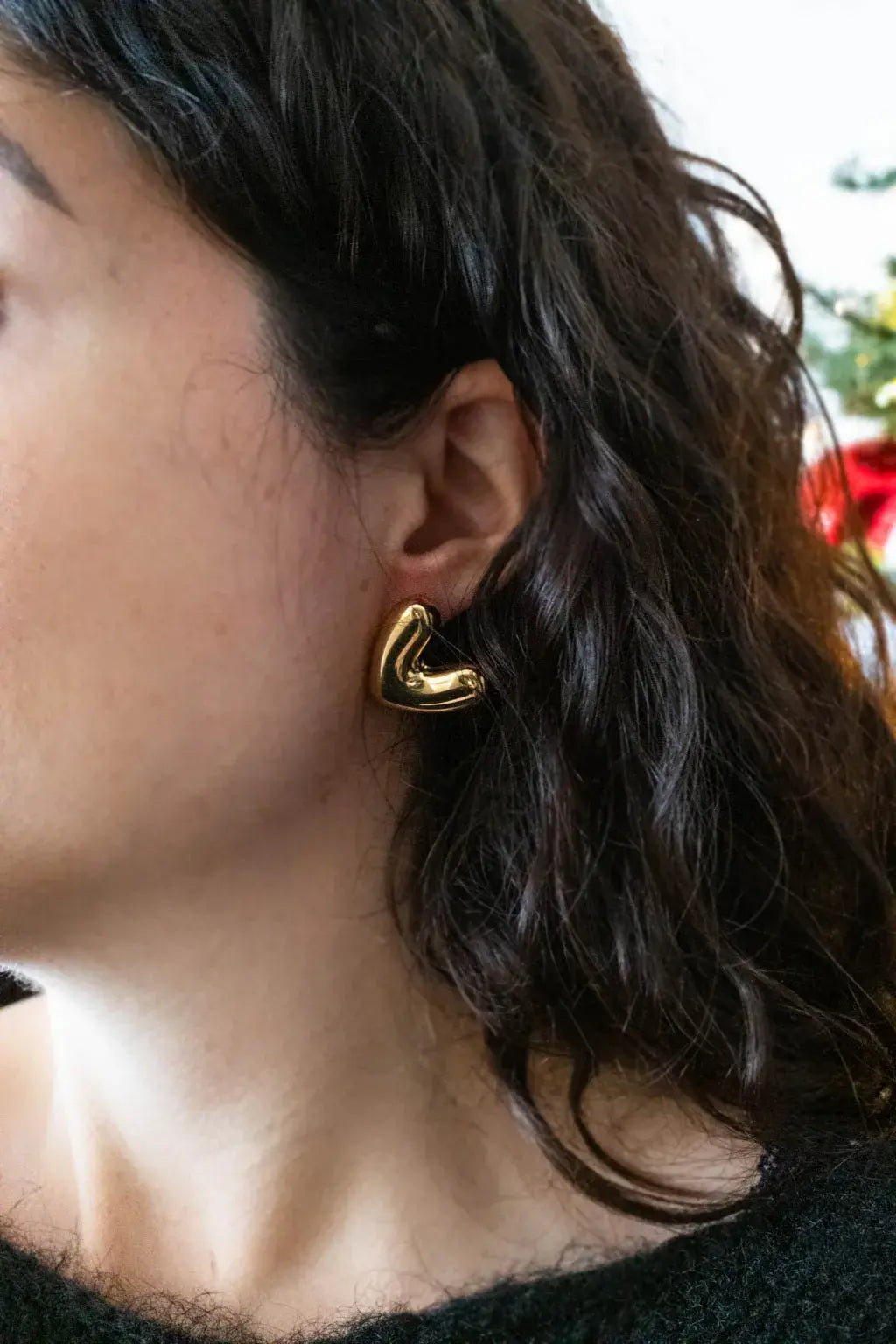 Boucles d'oreilles cœur