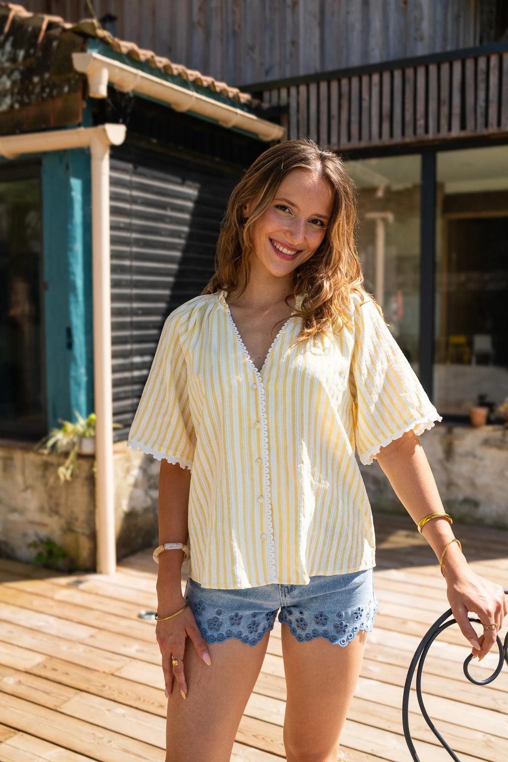 Blouse Paulina jaune