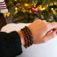 Bracelet Tyla ambre léopard