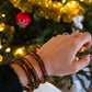 Bracelet Tyla ambre léopard