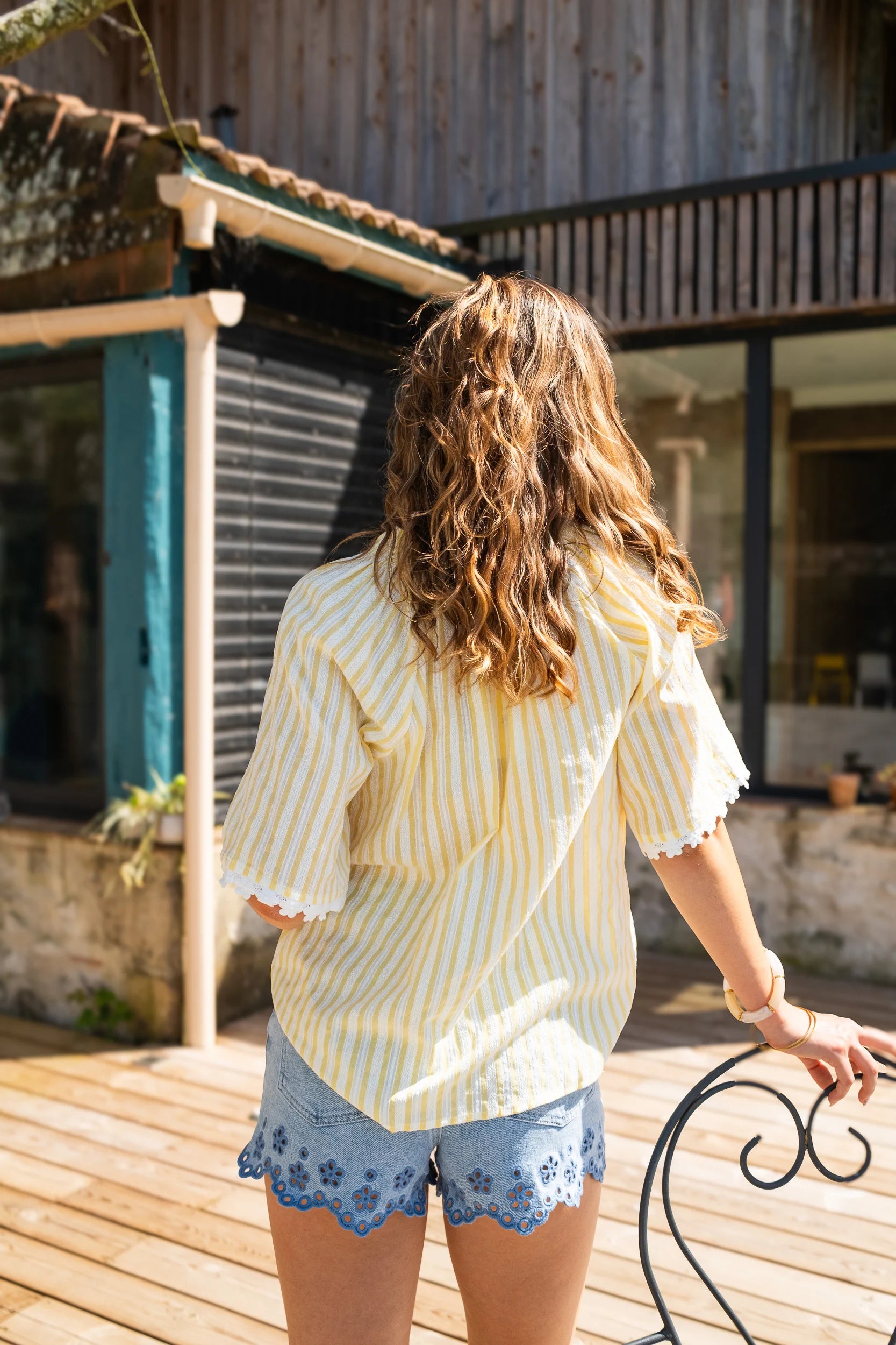Blouse Paulina jaune