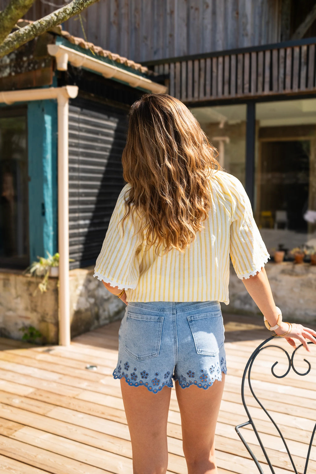 Blouse Paulina jaune