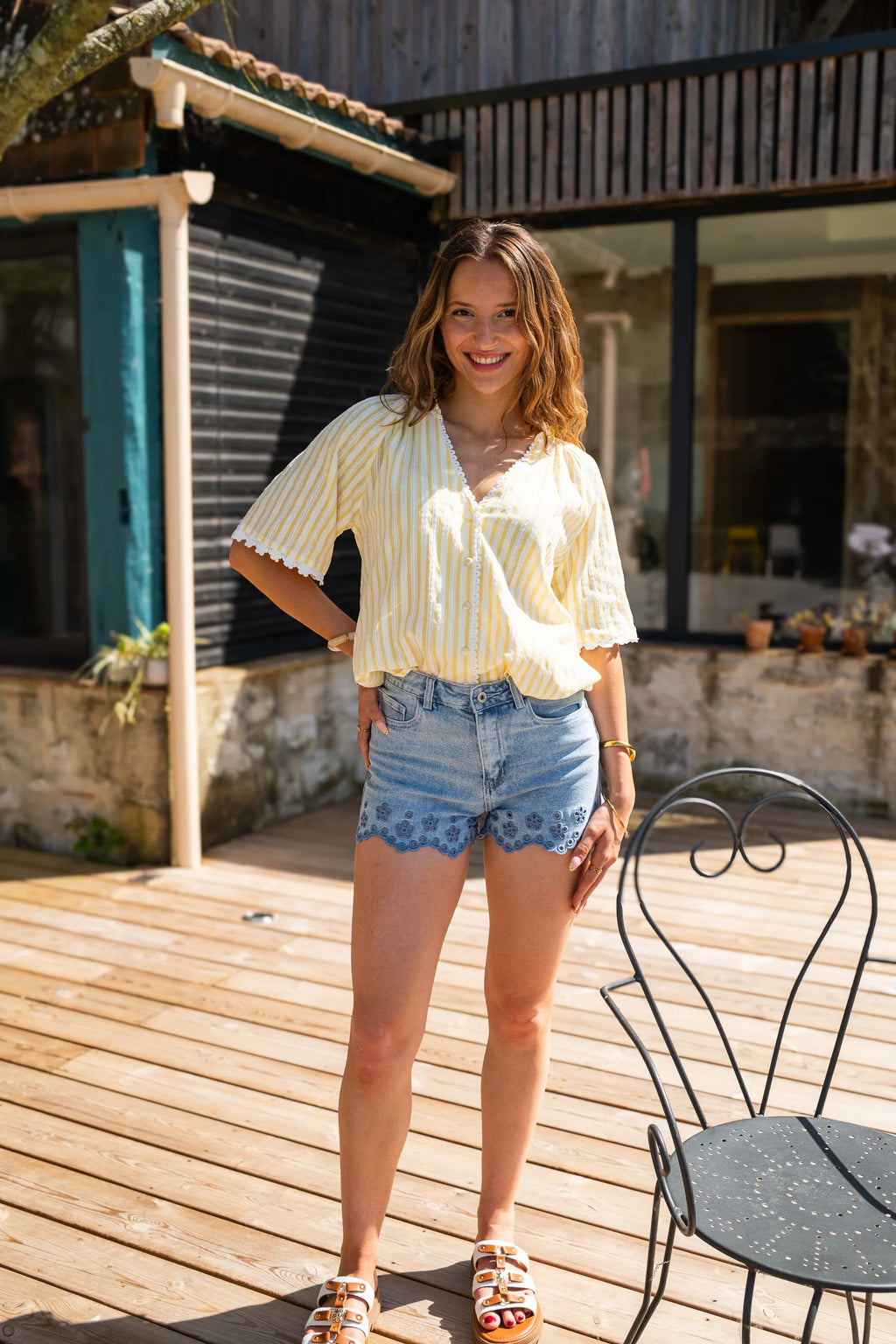 Blouse Paulina jaune