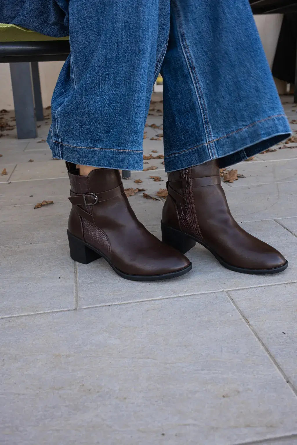 Bottines Nova marrons