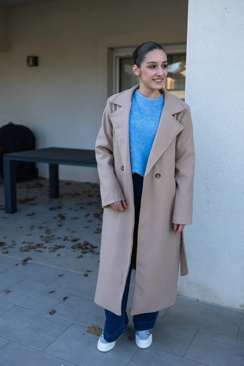 Manteau Maxou beige