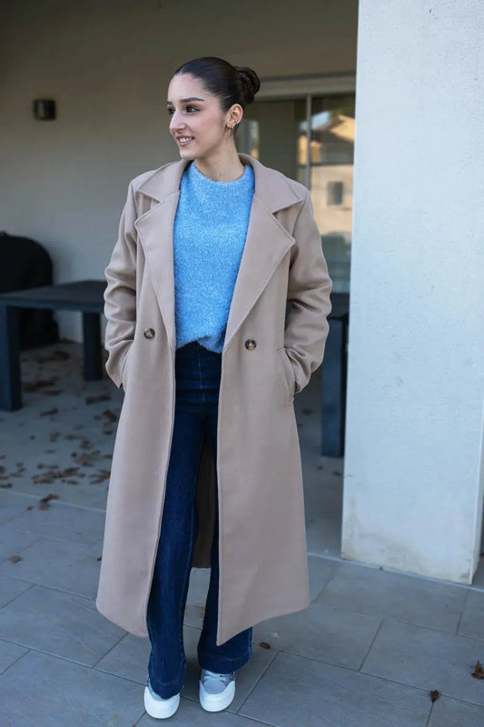 Manteau Maxou beige
