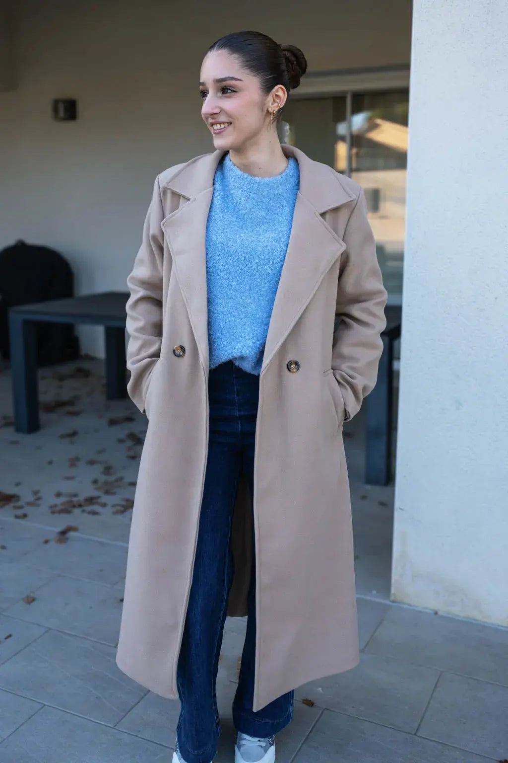 Manteau Maxou beige