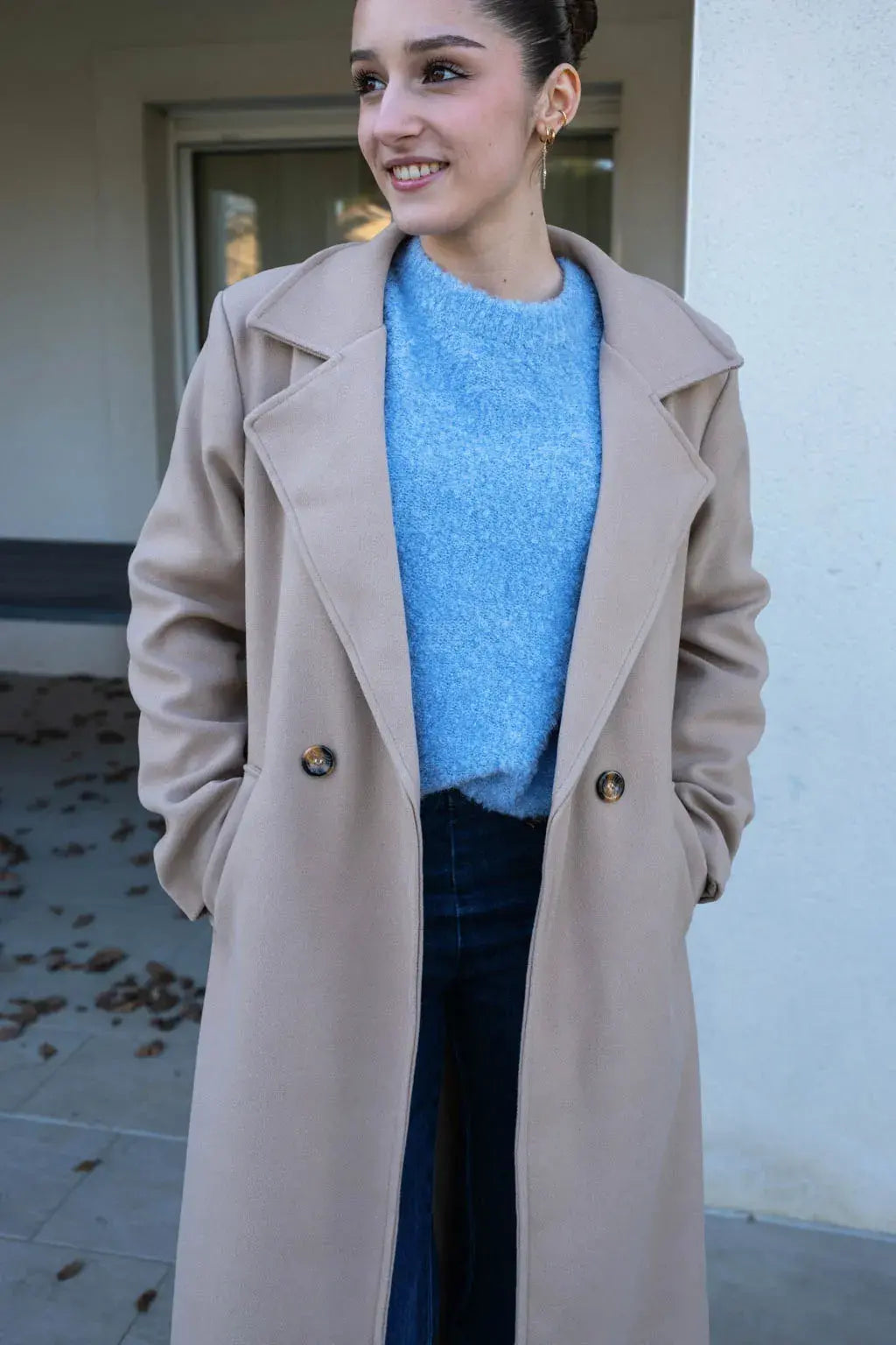 Manteau Maxou beige