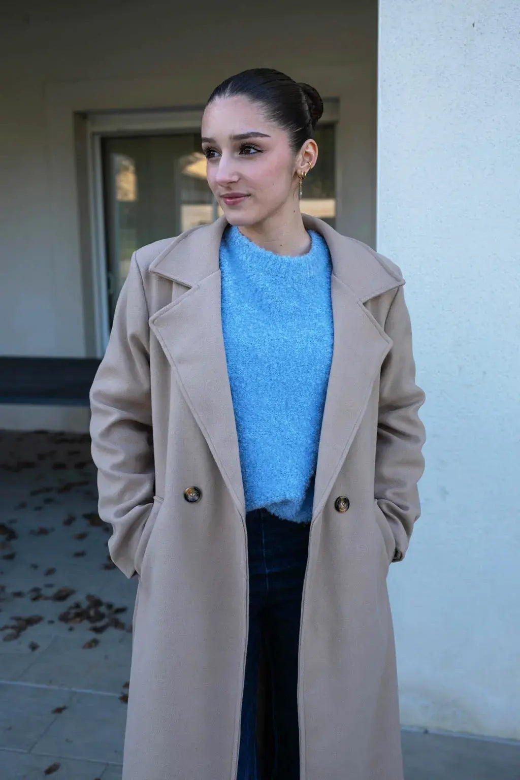 Manteau Maxou beige