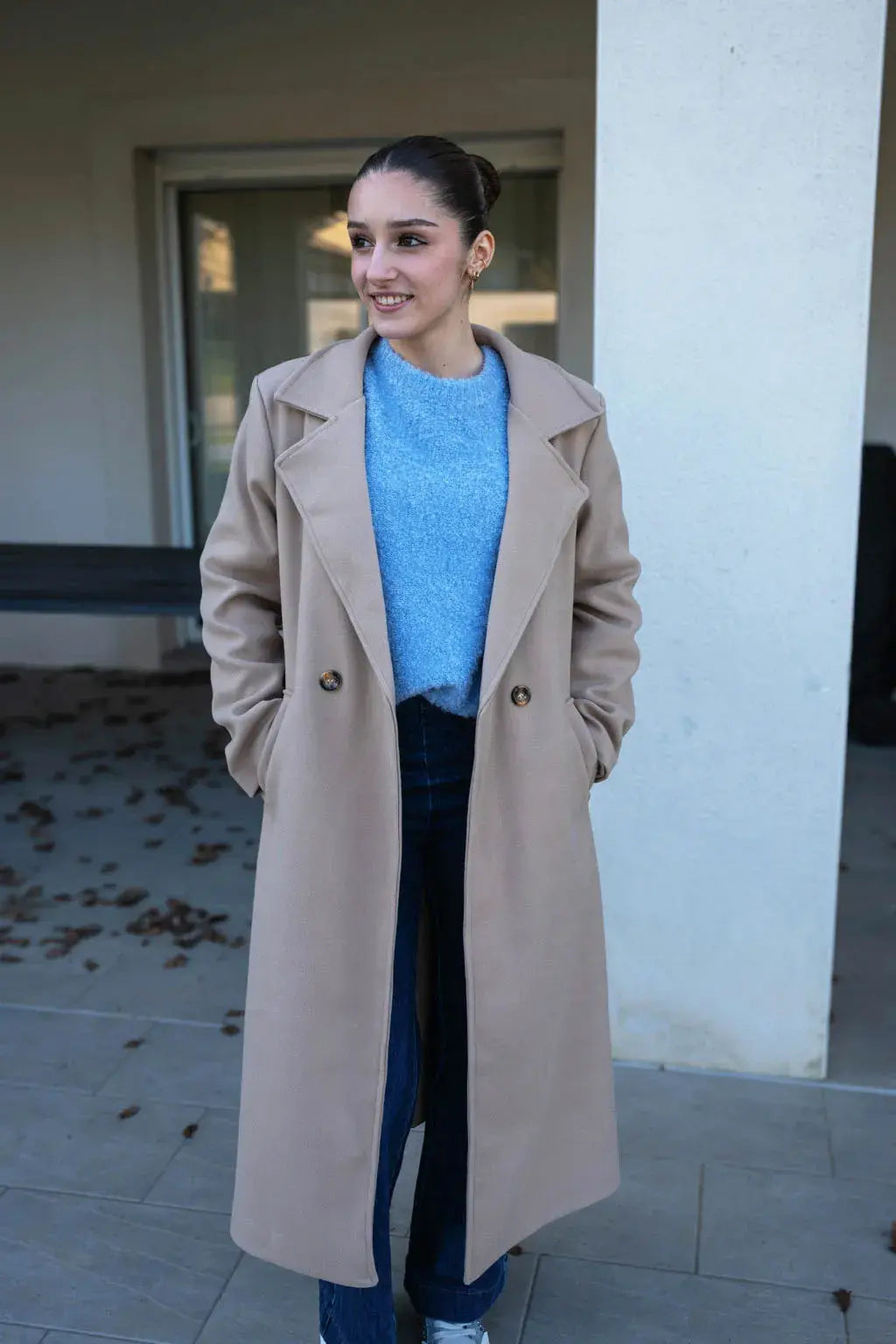 Manteau Maxou beige