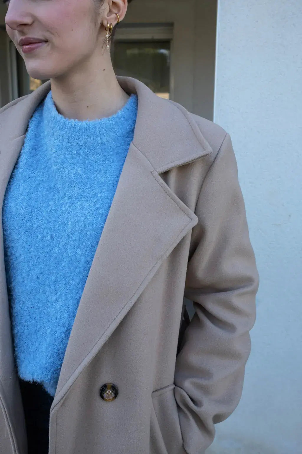Manteau Maxou beige