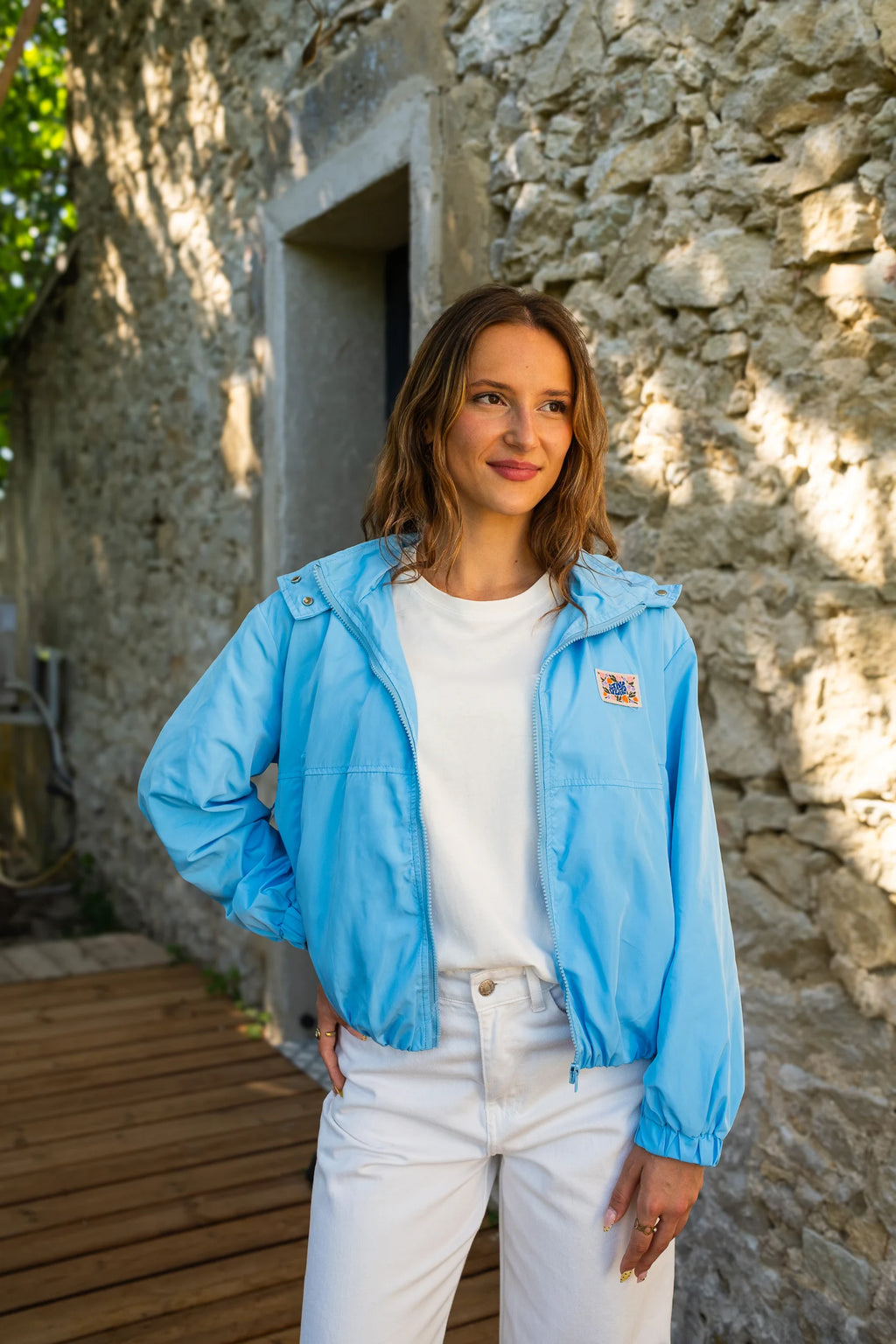 Veste Maxou bleu ciel