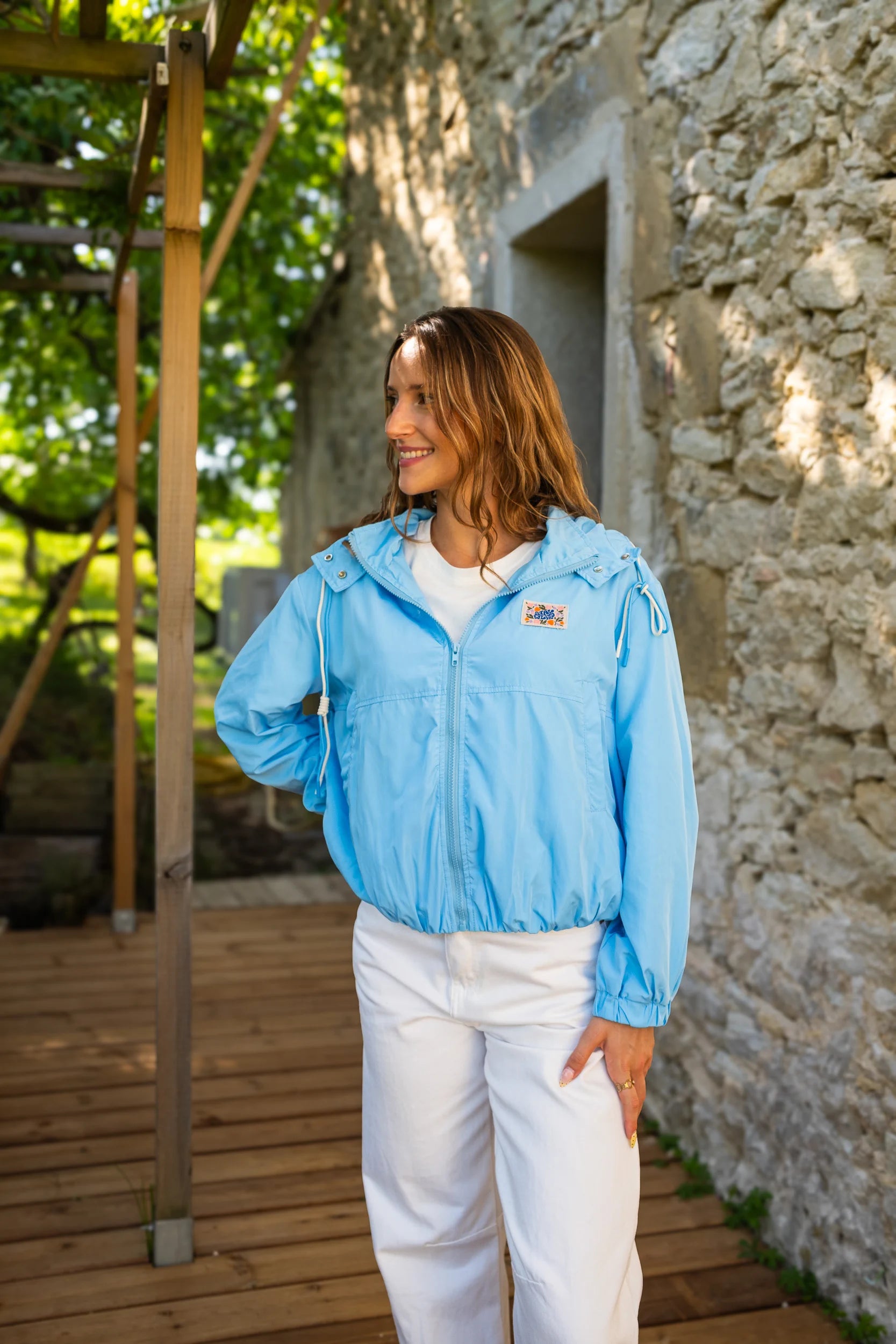 Veste Maxou bleu ciel