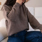 Pull Karine taupe