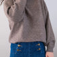 Pull Karine taupe