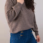 Pull Karine taupe