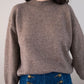 Pull Karine taupe