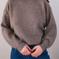Pull Karine taupe