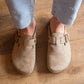 Mules Noa taupe