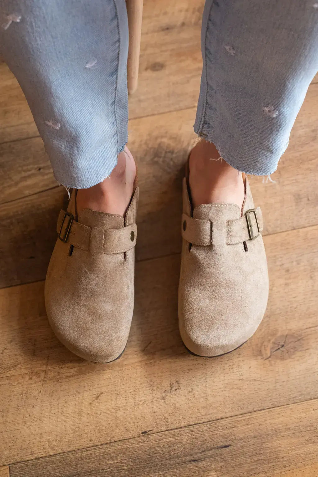 Mules Noa taupe