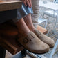 Mules Noa taupe