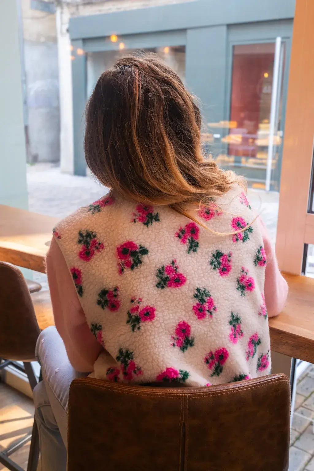 Gilet moumoute Clara