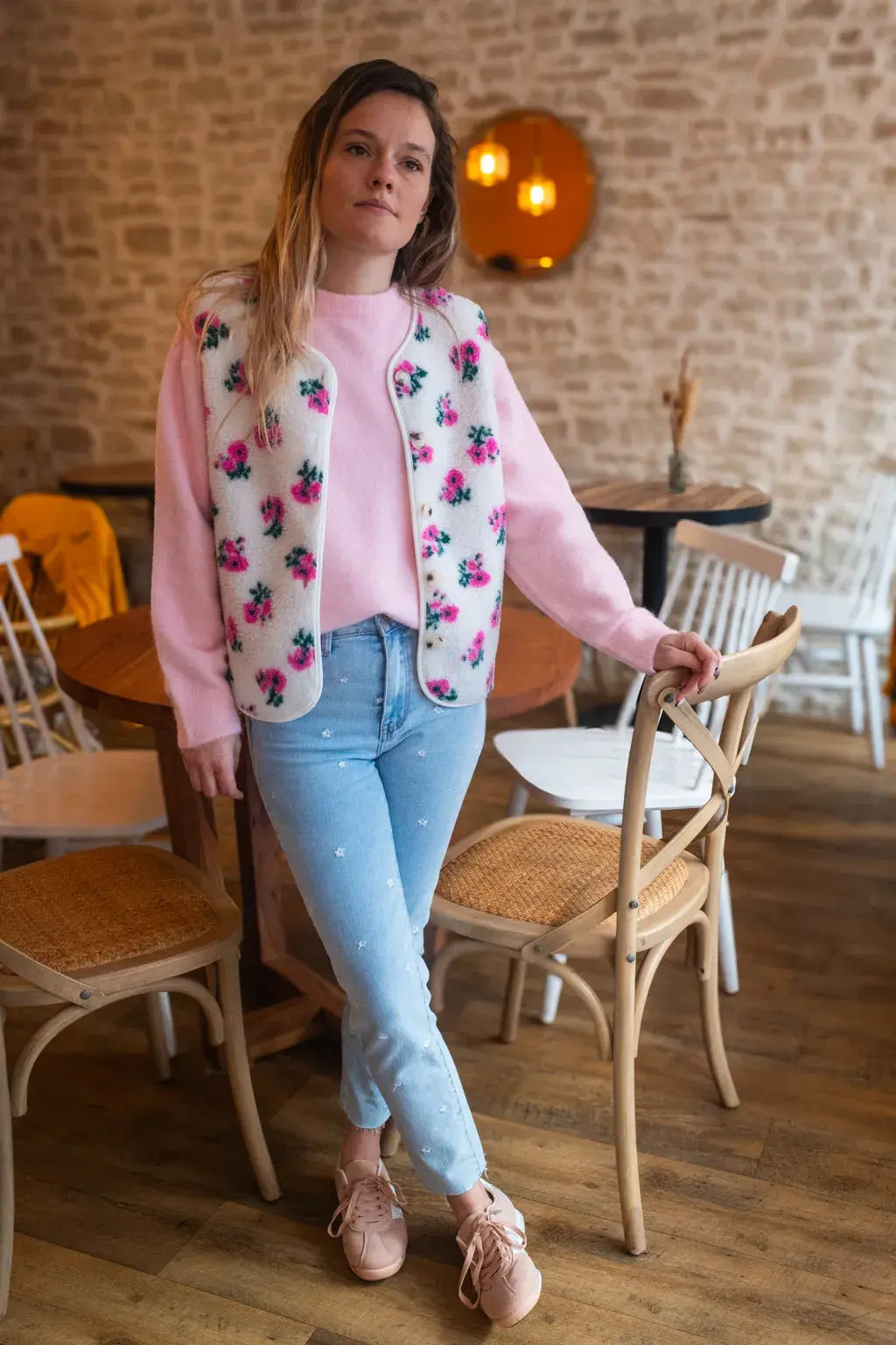 Gilet moumoute Clara