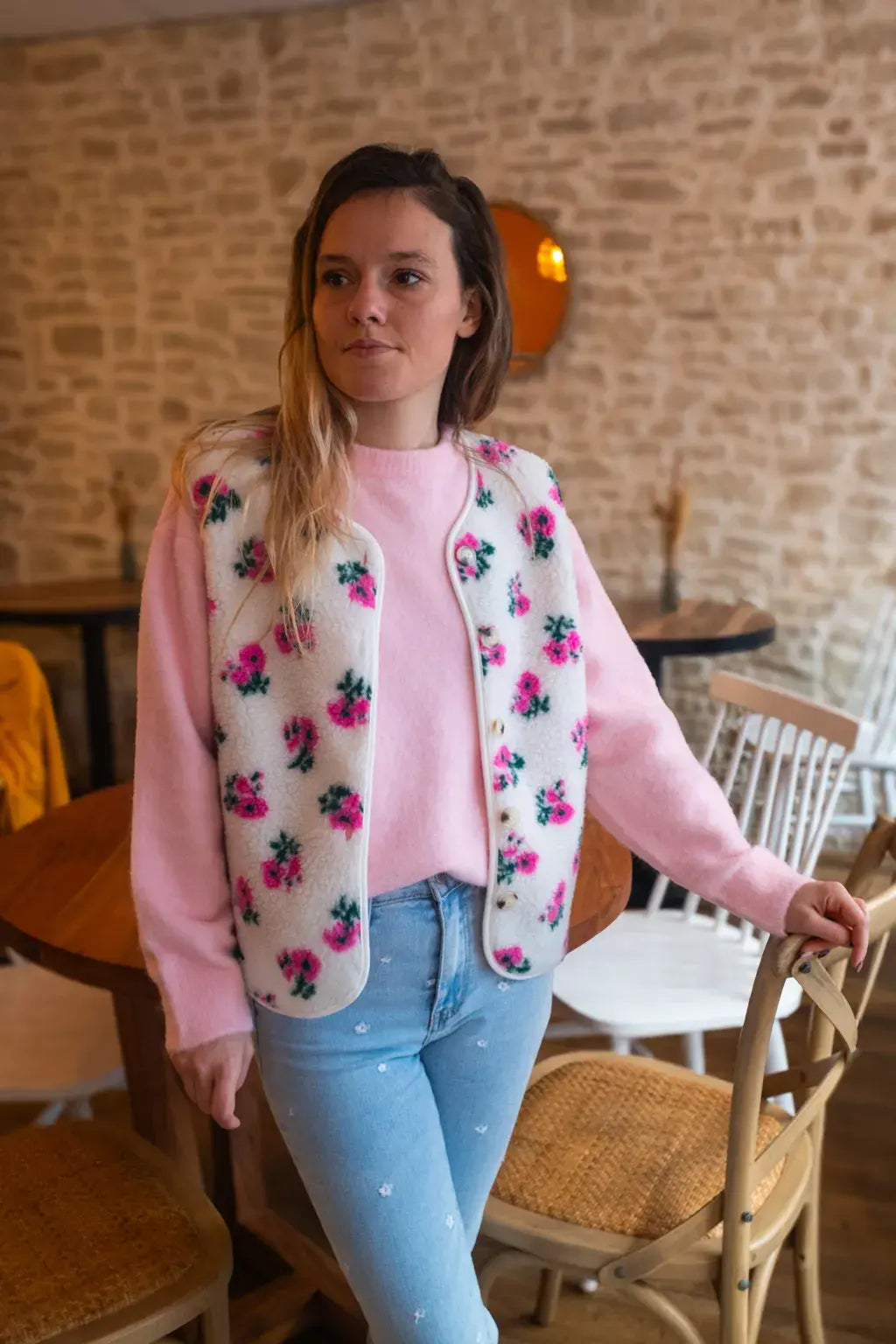 Gilet moumoute Clara