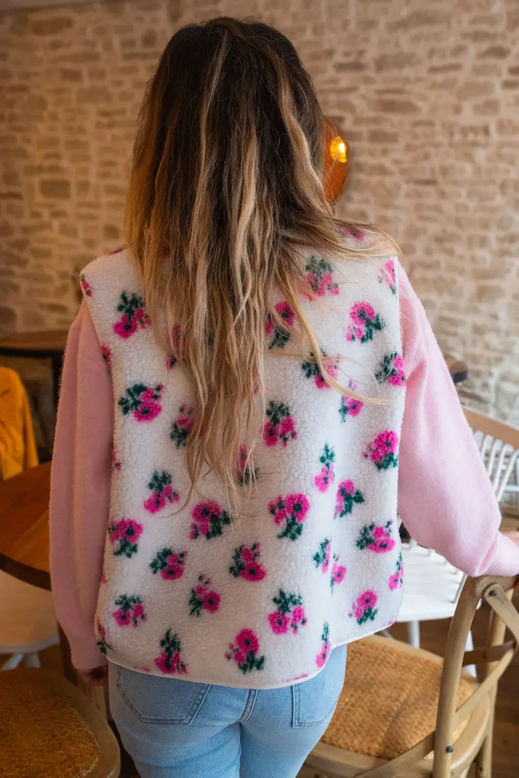 Gilet moumoute Clara