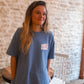 T-shirt Easy bleu