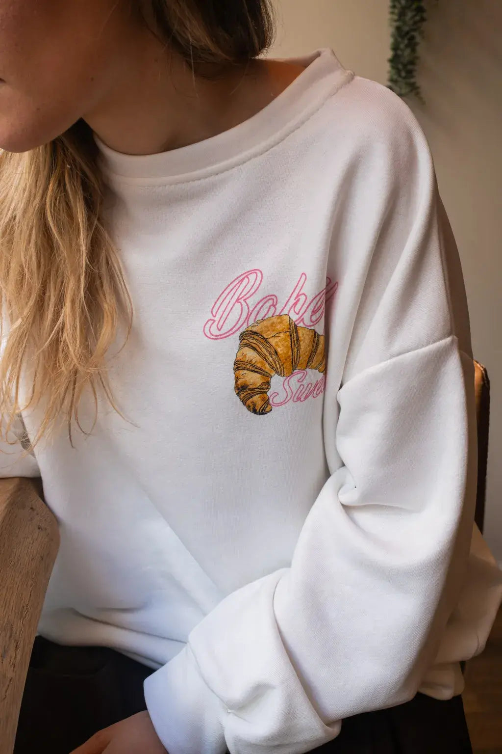 Sweat croissant parisienne