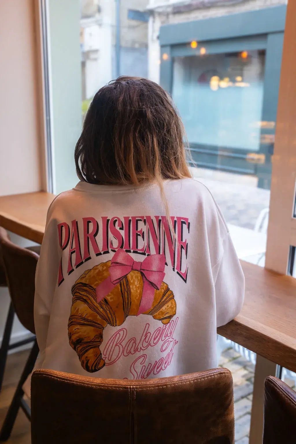 Sweat croissant parisienne