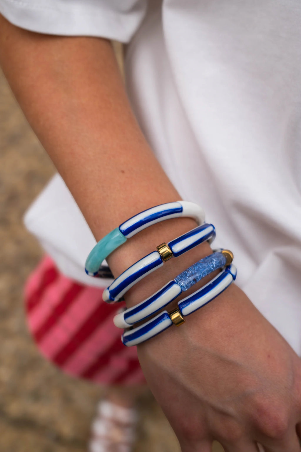 Bracelet Tyla bleu 2
