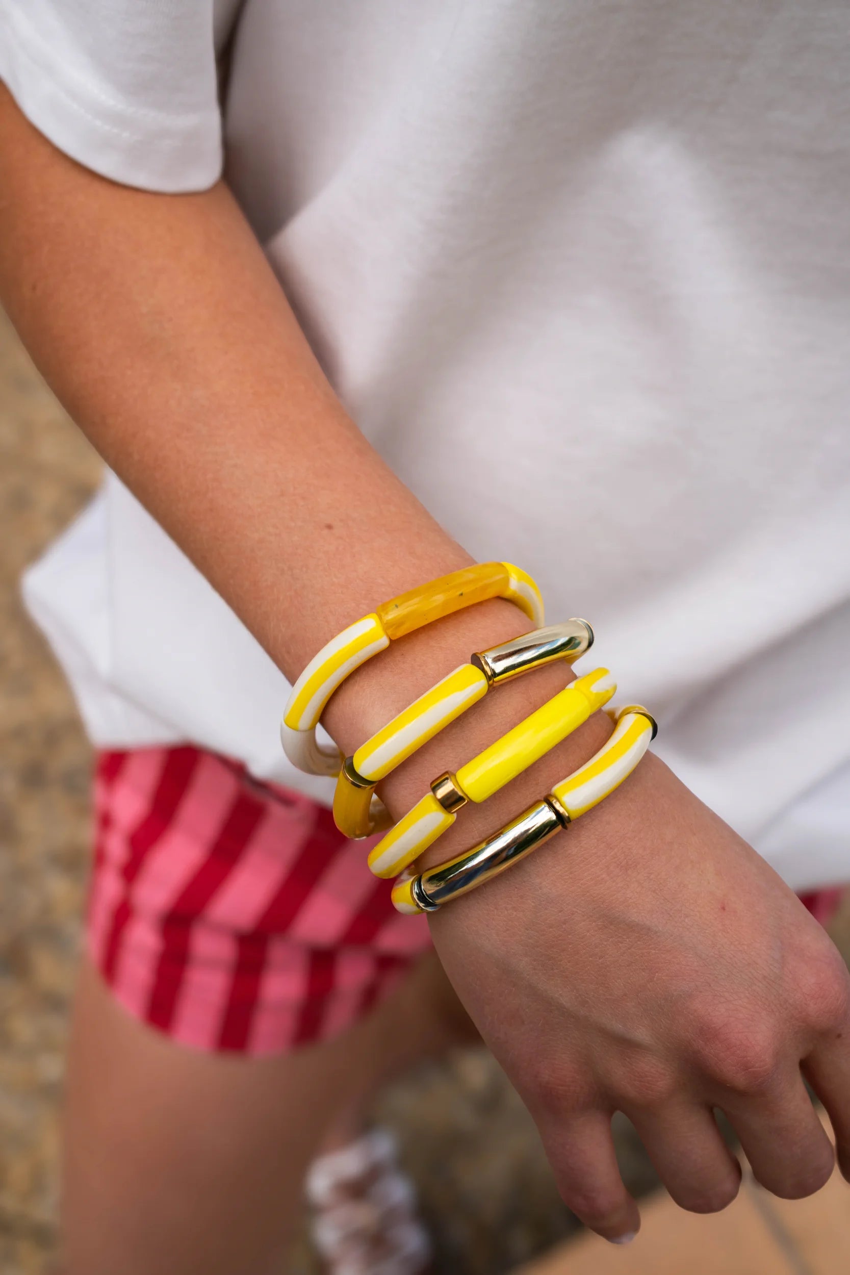 Bracelet Tyla jaune 1