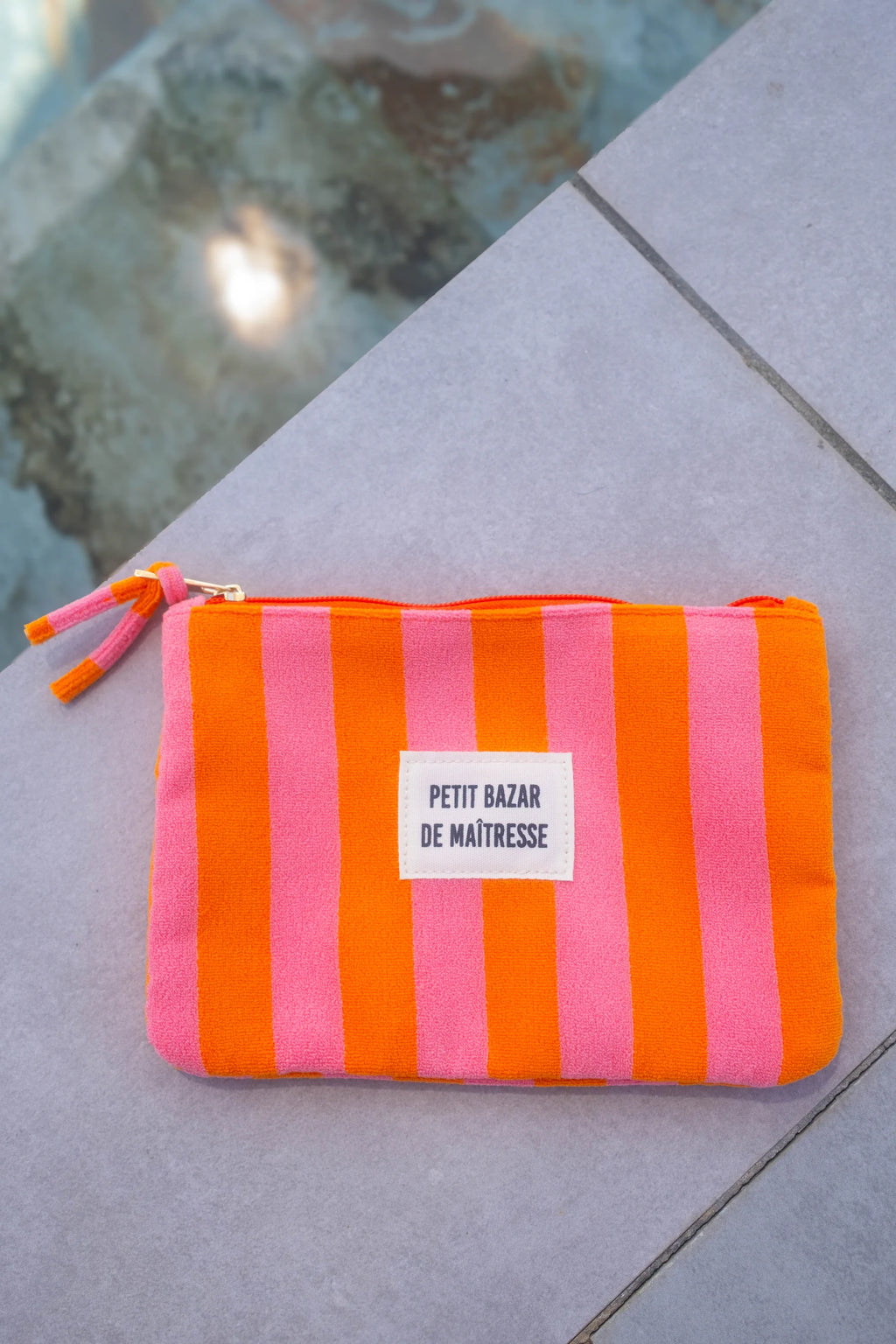 Pochette Petit bazar de maîtresse orange