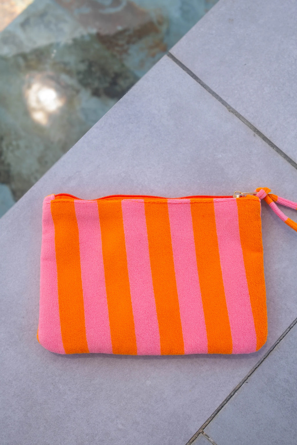 Pochette Petit bazar de maîtresse orange