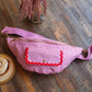 Sac banane Suzette rose