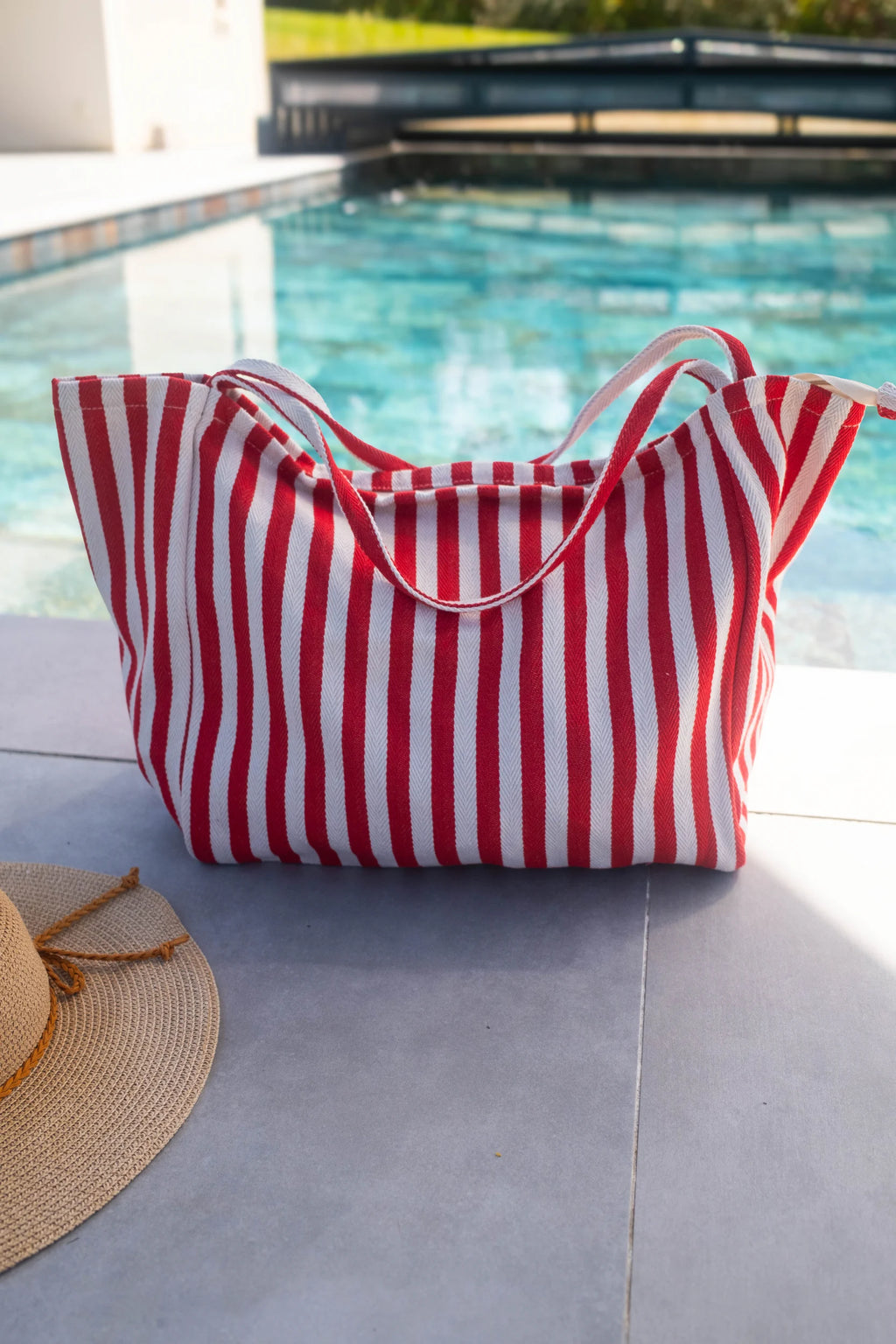 Sac cabas Soline XL rouge
