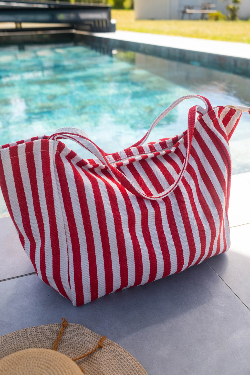 Sac cabas Soline XL rouge