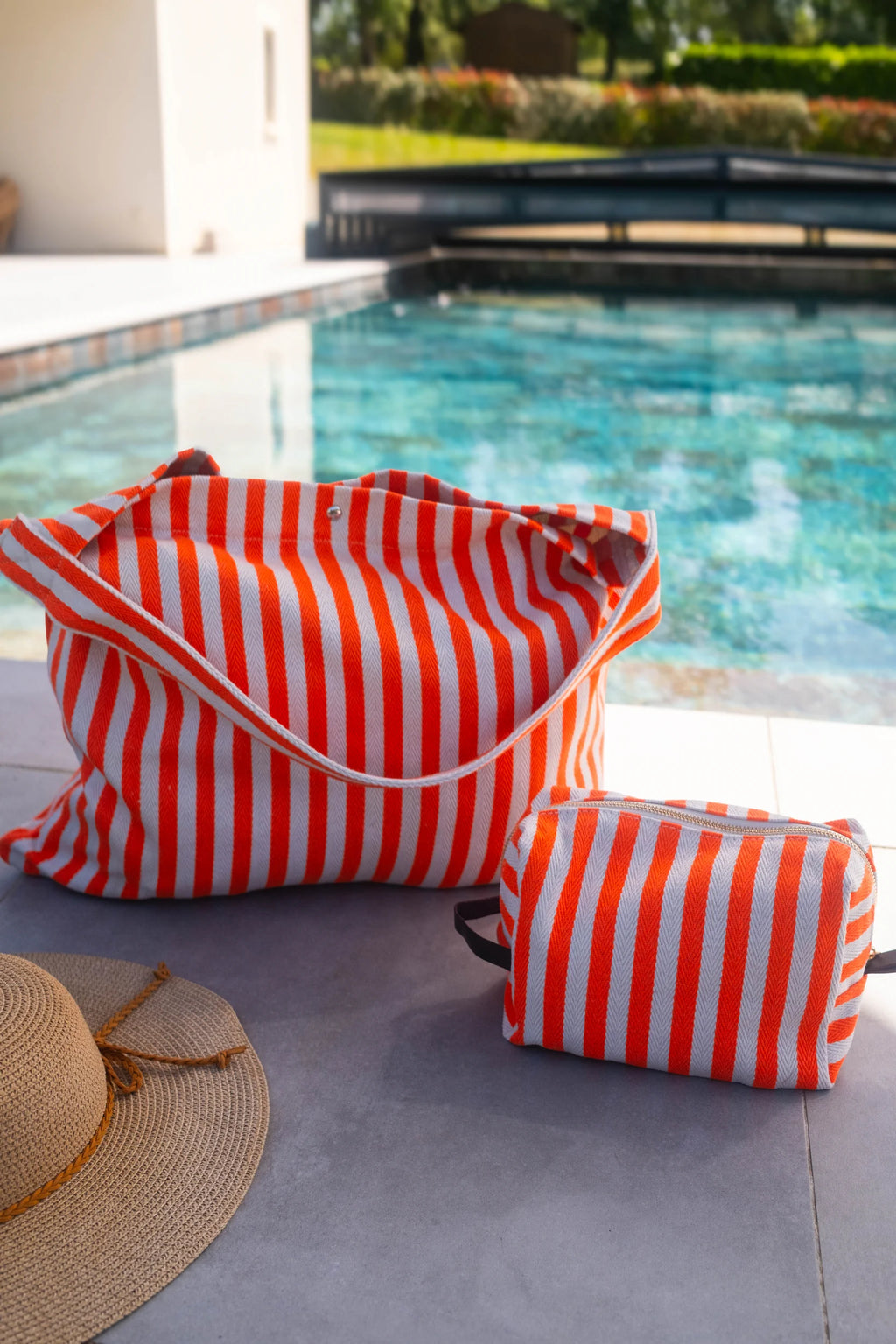 Sac cabas Soline L orange
